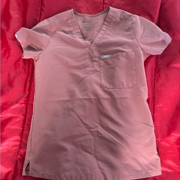 Figs Mauve Scrub Top - Picture 1 of 1